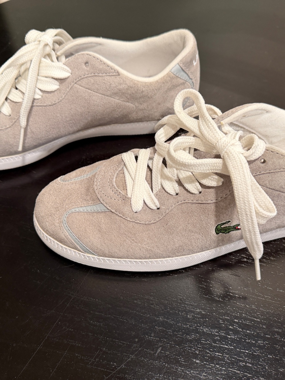 Lacoste Suede Lace-Up Sneakers